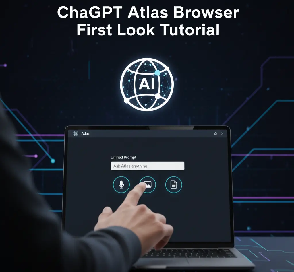 A first look and beginner's tutorial for OpenAI's new AI-powered web browser, ChatGPT Atlas.
