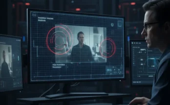 An expert using a technical deepfake detection guide to analyze an AI-generated propaganda video for forensic artifacts.