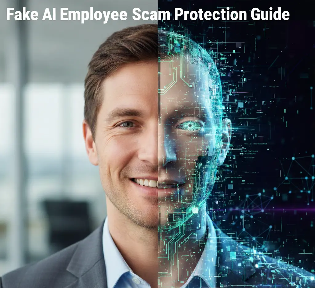 A guide to protecting your company from the fake AI employee and deepfake hiring scam.