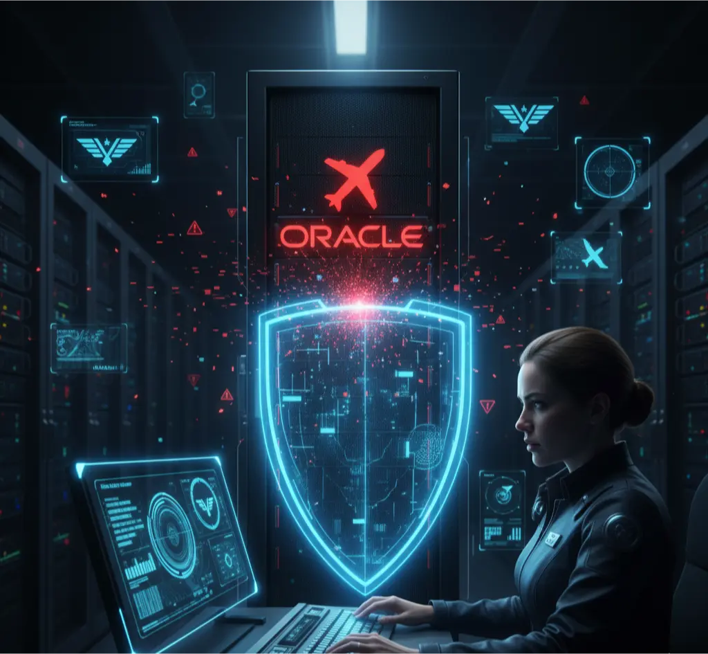 An incident responder executing an expert Oracle EBS breach response plan to defend against a Clop ransomware attack.