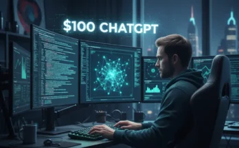 A developer using Andrej Karpathy's nanoChat tutorial to train ChatGPT for $100 from scratch.