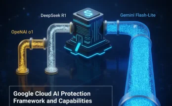 A cost-comparison chart showing the economic advantage of Google's Gemini 2.0 Flash-Lite AI model versus OpenAI o1 and DeepSeek R1 for enterprise use cases.