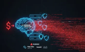 An infographic illustrating how AI generates polymorphic command injection payloads to bypass traditional Intrusion Detection Systems (IDS).