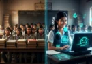 The new KEO computer from Karnataka, an affordable AI-ready device designed to bridge the digital divide for students in India.