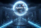 A conceptual image showing Nvidia's Apollo AI as a brilliant but dangerous trap, leading to vendor lock-in for the entire tech ecosystem.